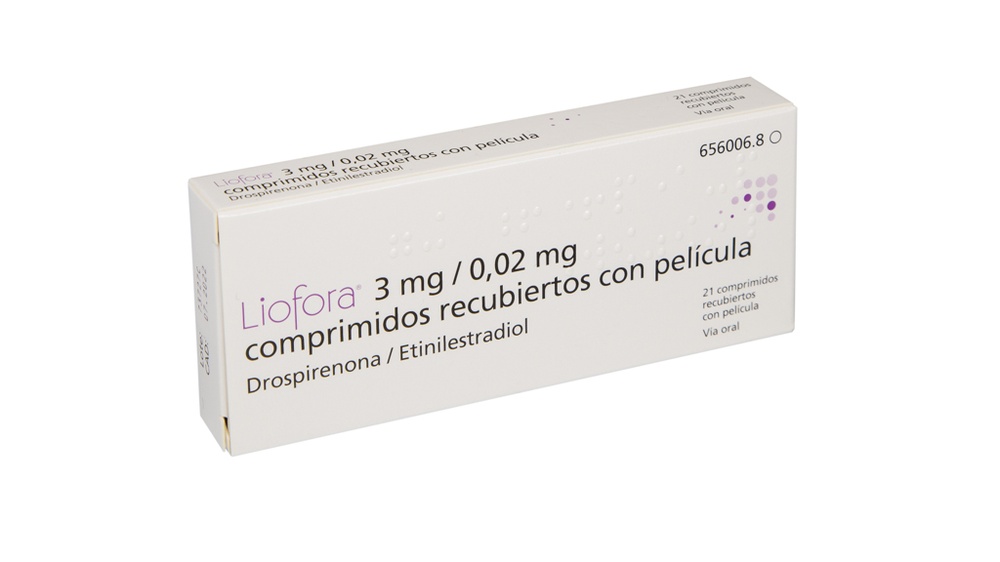 LIOFORA 3 mg / 0,02 mg COMPRIMIDOS REVESTIDOS POR PELÍCULA