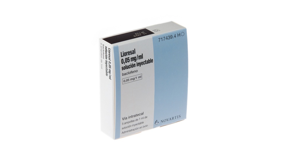 LIORESAL 0,05 mg/mL Solução Injectável