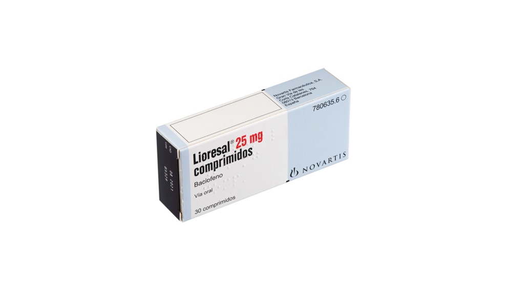 LIORESAL 25 mg COMPRIMIDOS