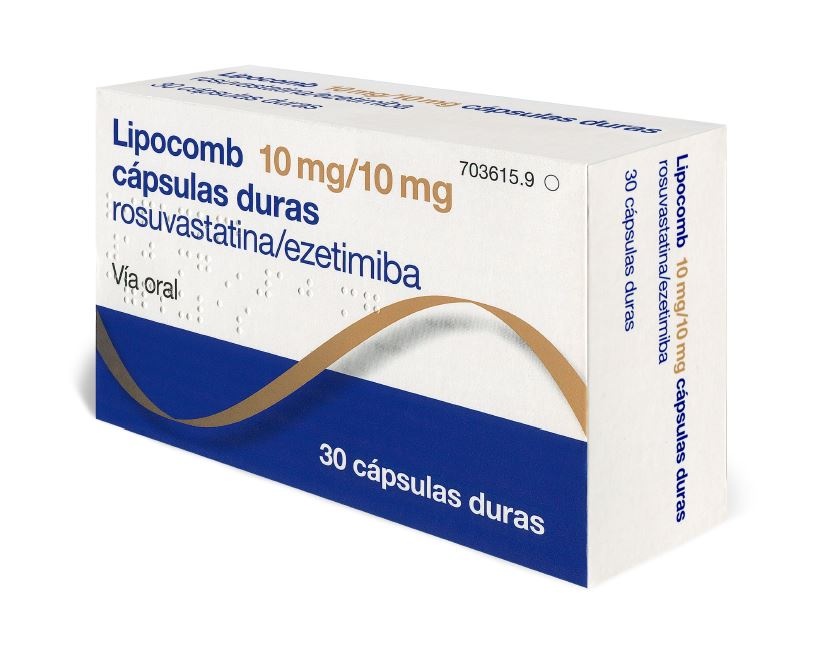 LIPOCOMB 10 MG/10 MG CÁPSULAS DURAS