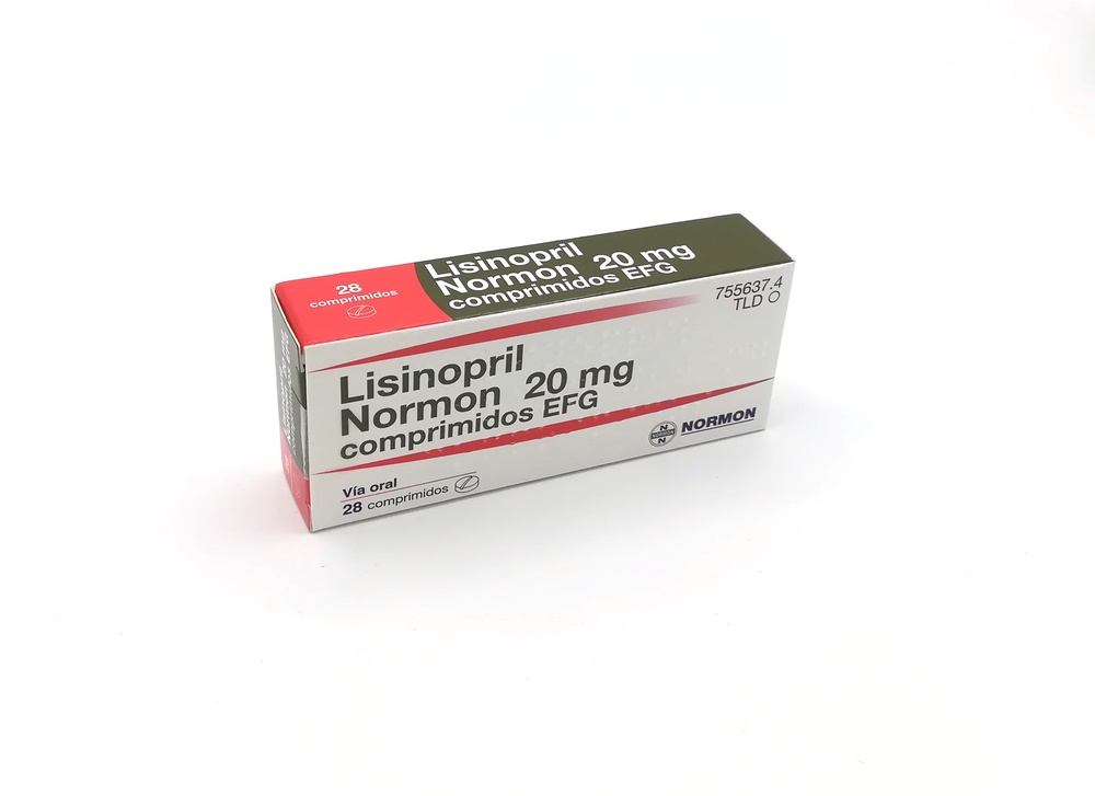 LISINOPRIL NORMON 20 mg COMPRIMIDOS