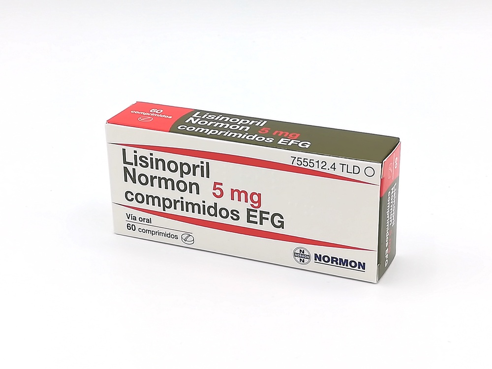 LISINOPRIL NORMON 5 mg COMPRIMIDOS