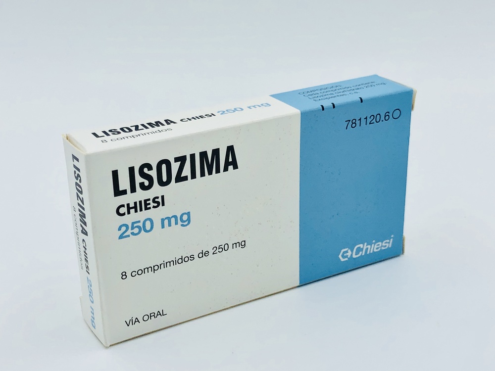 LISOZIMA CHIESI 250 mg COMPRIMIDOS