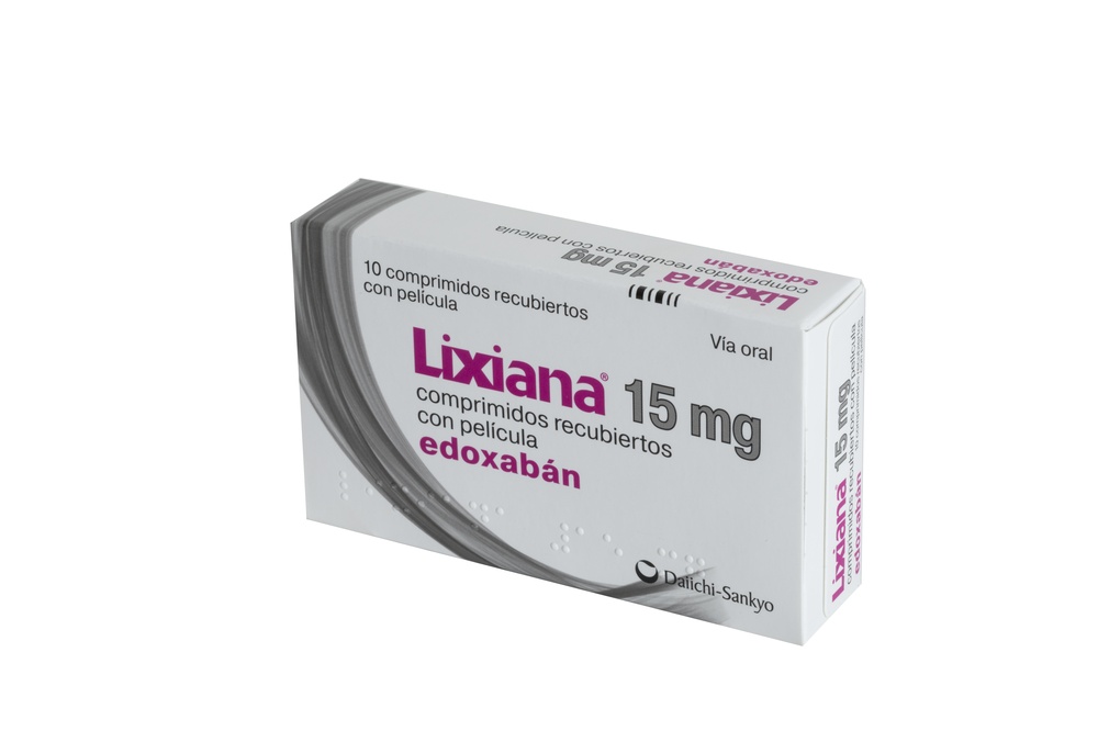 LIXIANA 15 mg COMPRIMIDOS REVESTIDOS POR PELÍCULA