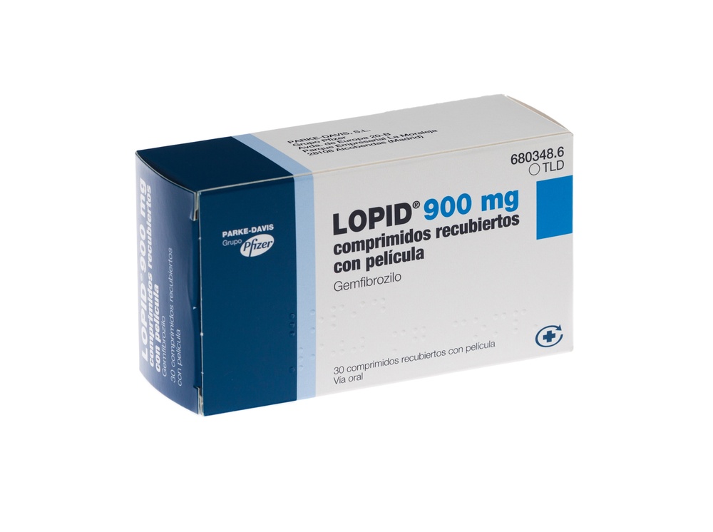 LOPID 900 mg COMPRIMIDOS REVESTIDOS POR PELÍCULA