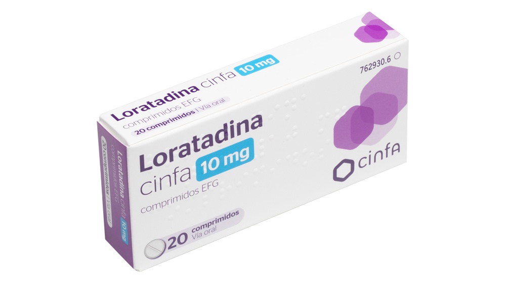 LORATADINA CINFA 10 mg COMPRIMIDOS