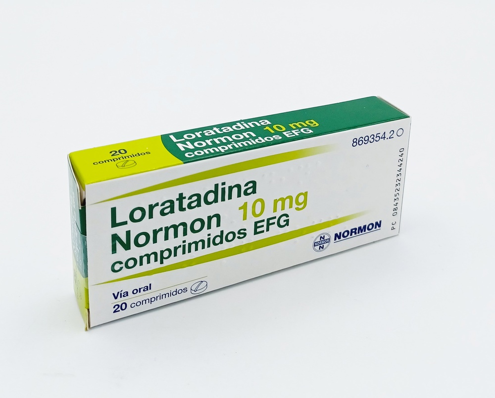LORATADINA NORMON 10 mg COMPRIMIDOS