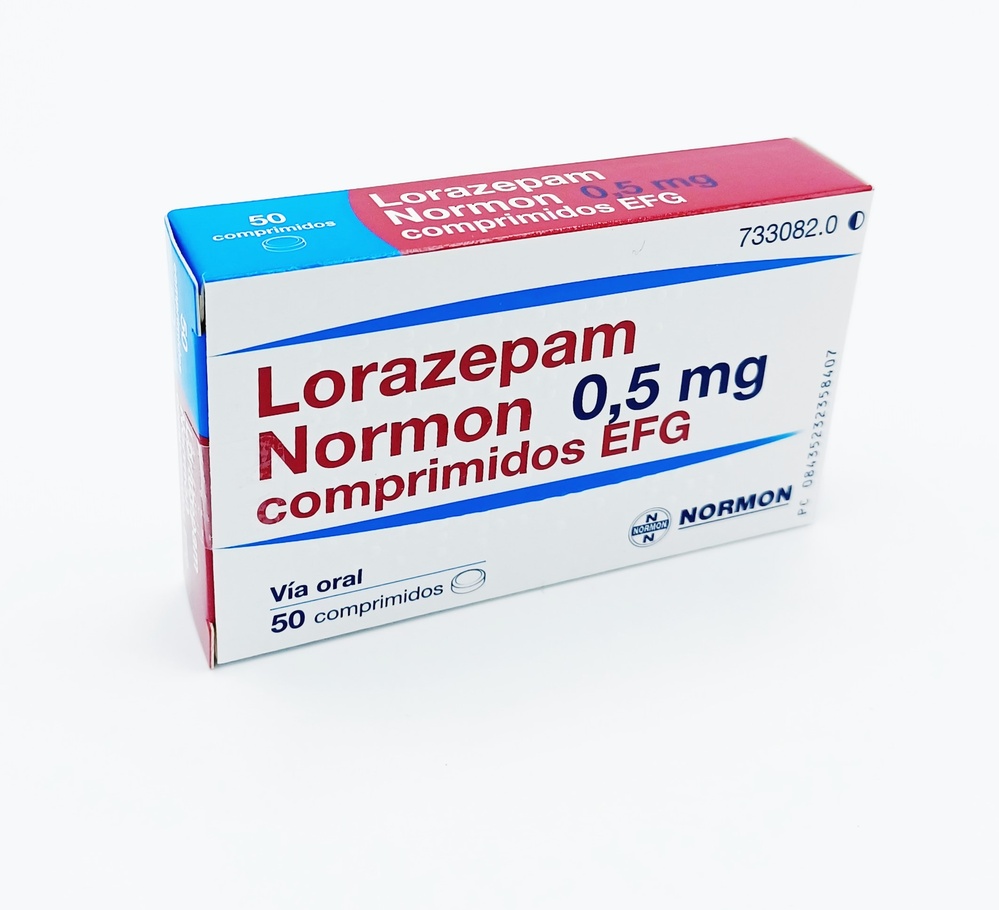 LORAZEPAM NORMON 0,5 mg COMPRIMIDOS