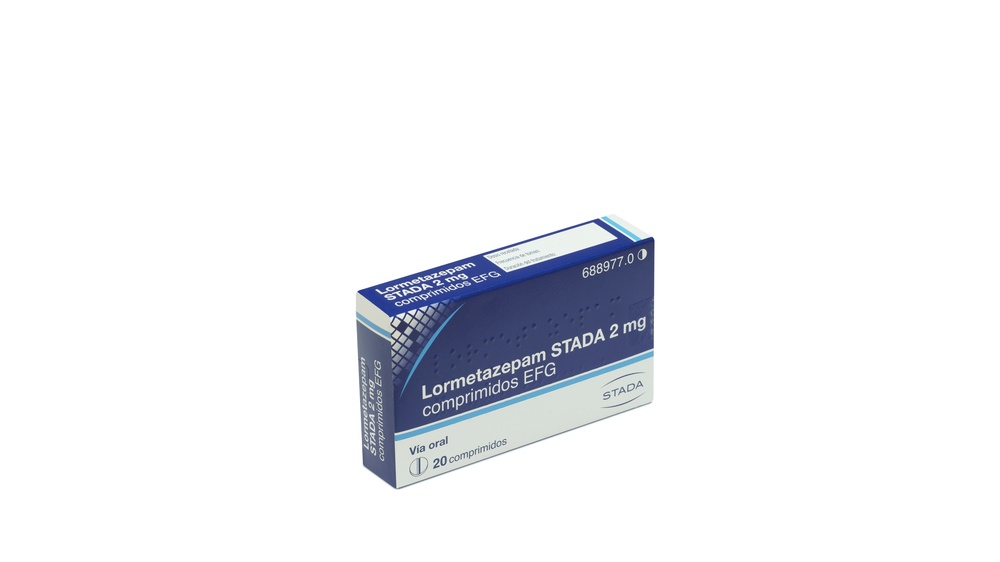 LORMETAZEPAM STADA 2 mg COMPRIMIDOS