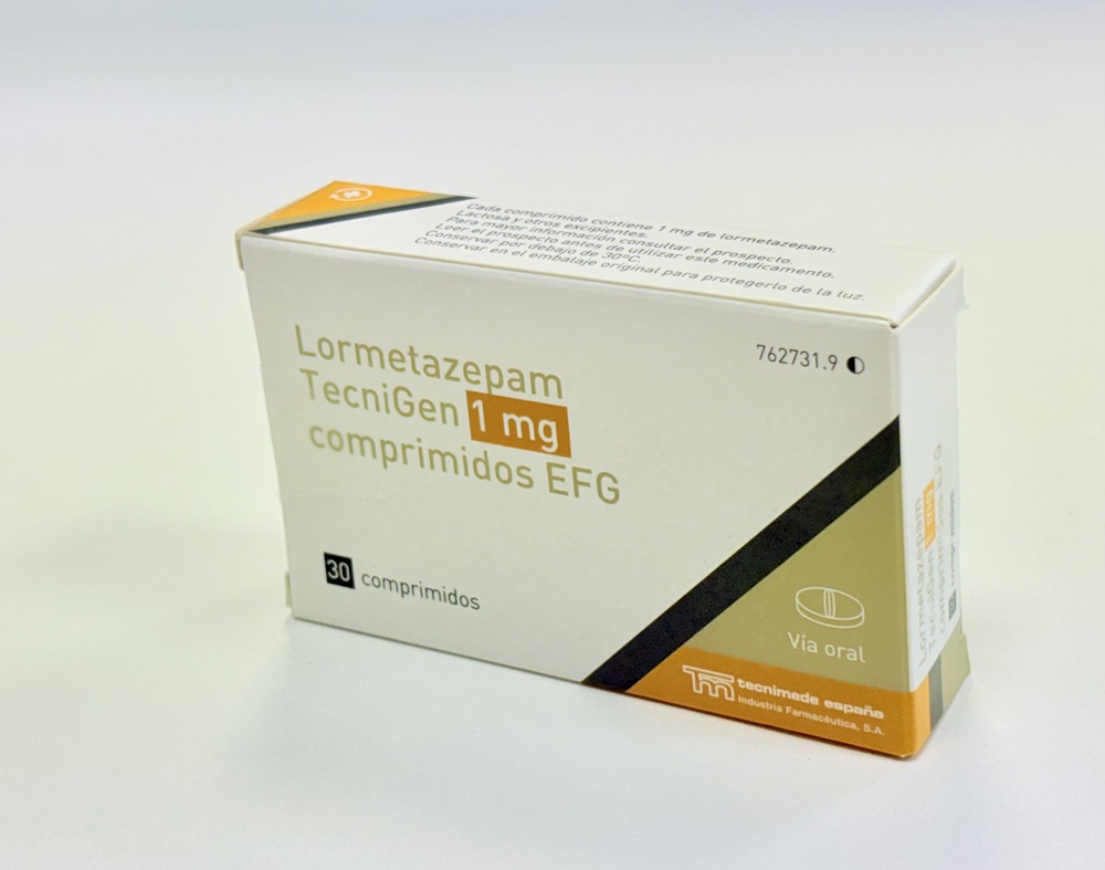 LORMETAZEPAM TECNIGEN 1 mg COMPRIMIDOS
