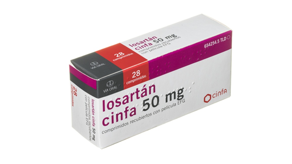LOSARTAN CINFA 50 mg COMPRIMIDOS REVESTIDOS POR PELÍCULA