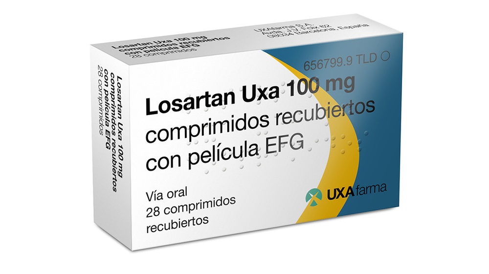 LOSARTAN VEGAL 100 mg COMPRIMIDOS REVESTIDOS POR PELÍCULA