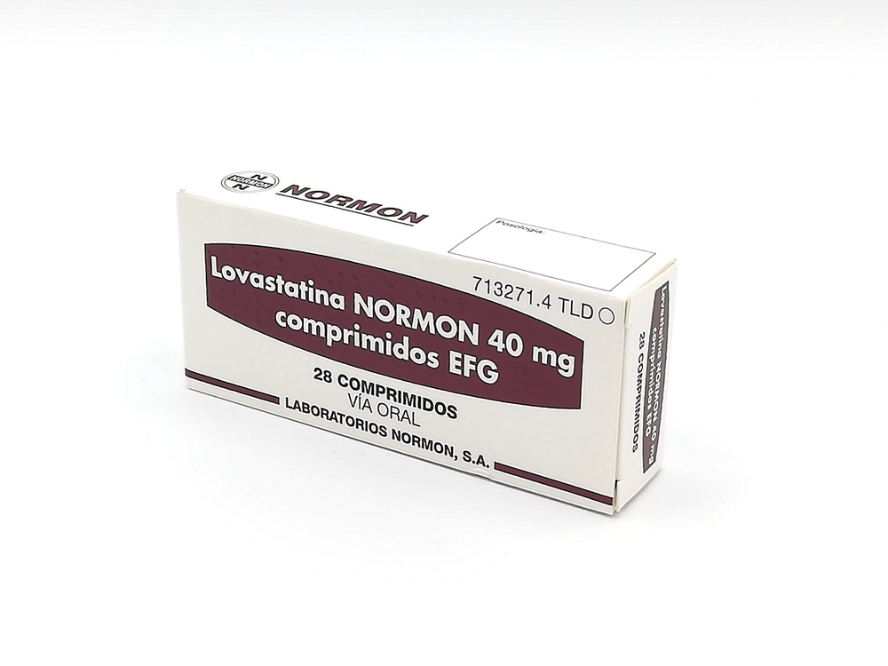 LOVASTATINA NORMON 40 mg COMPRIMIDOS
