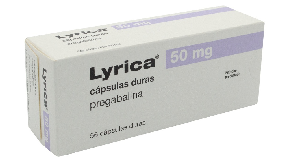 LYRICA 50 mg CÁPSULAS DURAS