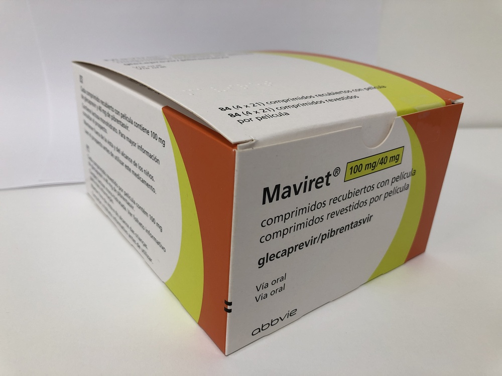 MAVIRET 100 mg/40 mg COMPRIMIDOS REVESTIDOS POR PELÍCULA
