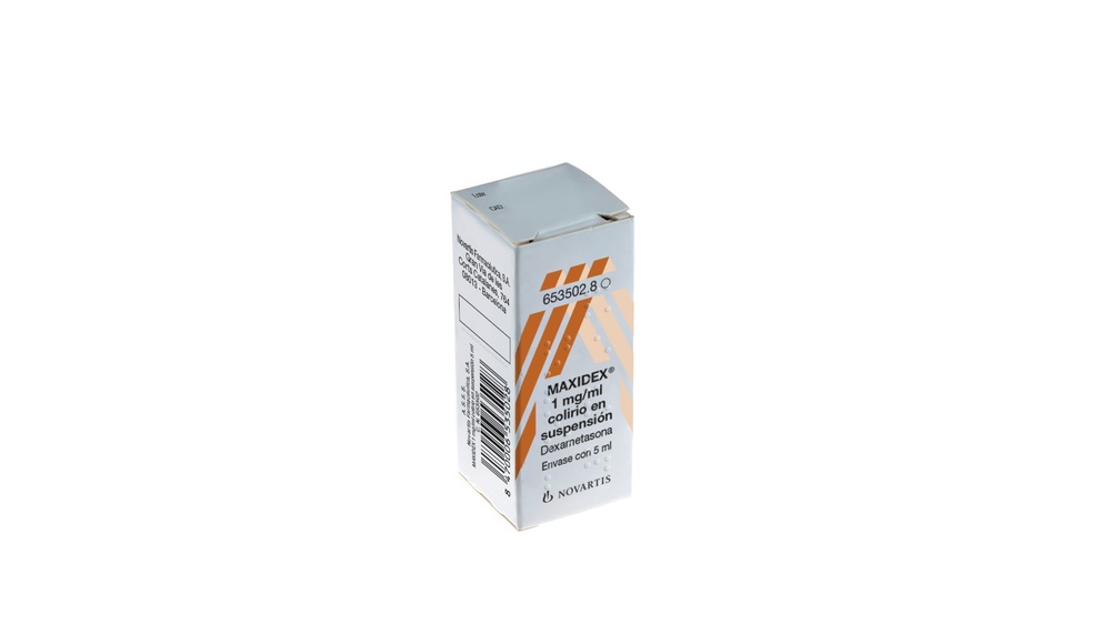 MAXIDEX 1 mg/ml COLÍRIO EM SUSPENSÃO