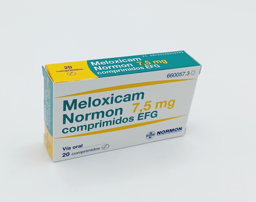 MELOXICAM NORMON 7,5 mg COMPRIMIDOS