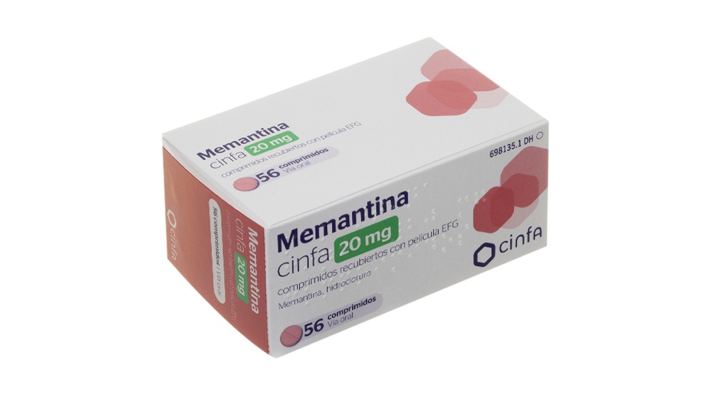 MEMANTINA CINFA 20 mg COMPRIMIDOS REVESTIDOS POR PELÍCULA
