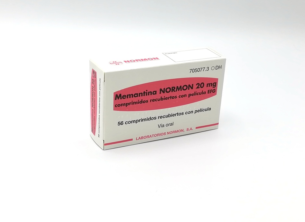 MEMANTINA NORMON 20 mg COMPRIMIDOS REVESTIDOS POR PELÍCULA