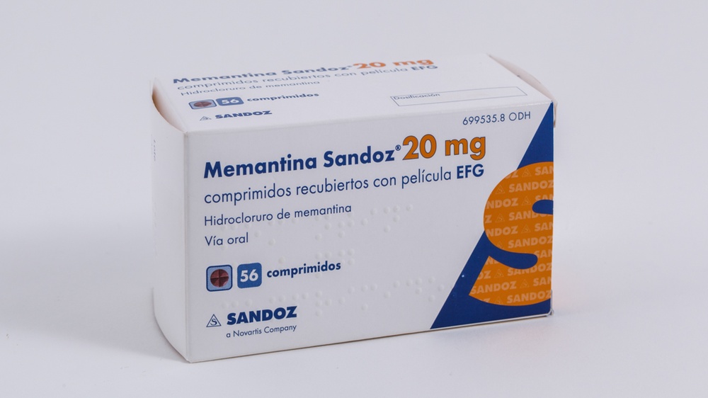 MEMANTINA SANDOZ 20 mg COMPRIMIDOS REVESTIDOS POR PELÍCULA