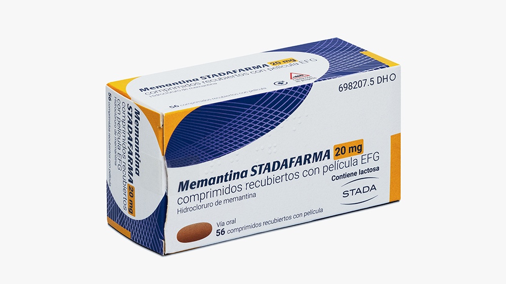 MEMANTINA STADAFARMA 20 mg COMPRIMIDOS REVESTIDOS POR PELÍCULA