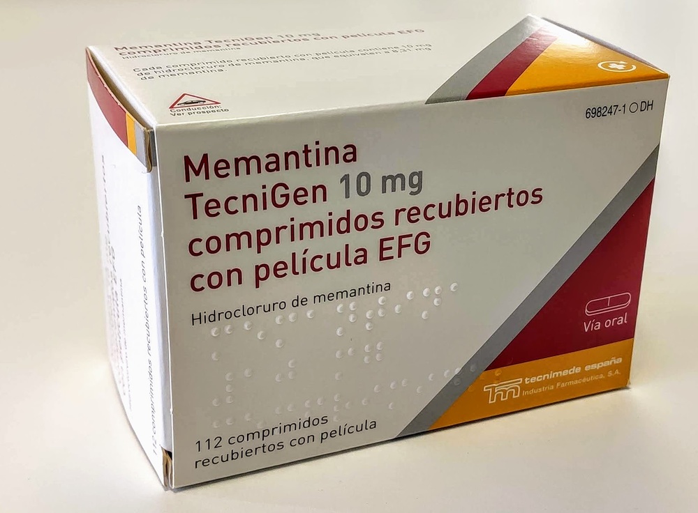 MEMANTINA TECNIGEN 10 mg COMPRIMIDOS REVESTIDOS POR PELÍCULA