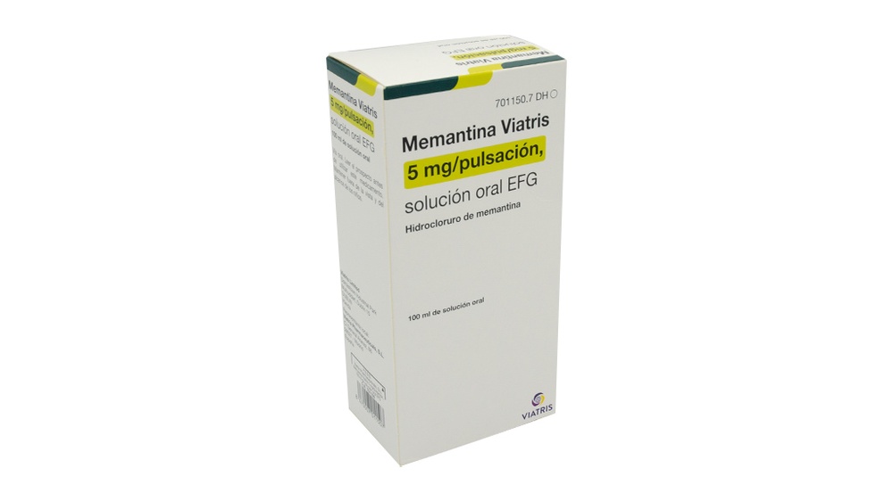 MEMANTINA VIATRIS 5 mg/dose SOLUÇÃO ORAL