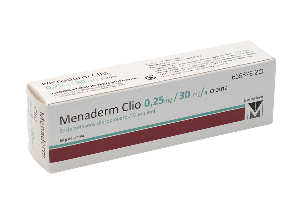 MENADERM CLIO 0,25 mg/30 mg/g CREME