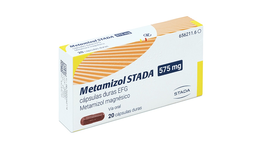 METAMIZOL STADA 575 mg CÁPSULAS DURAS