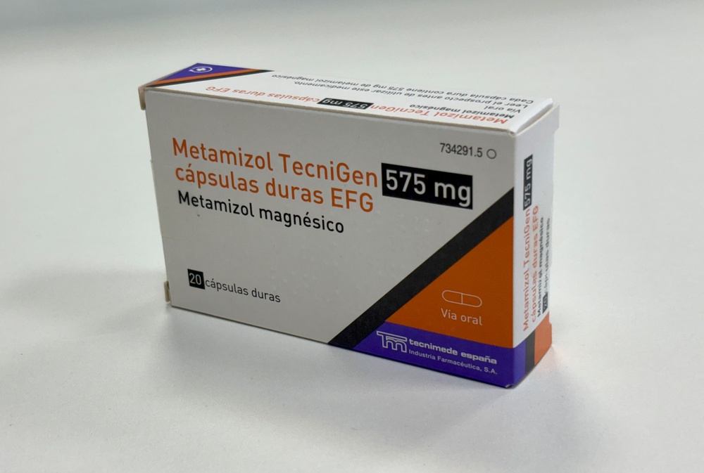 METAMIZOL TECNIGEN 575 mg CÁPSULAS DURAS