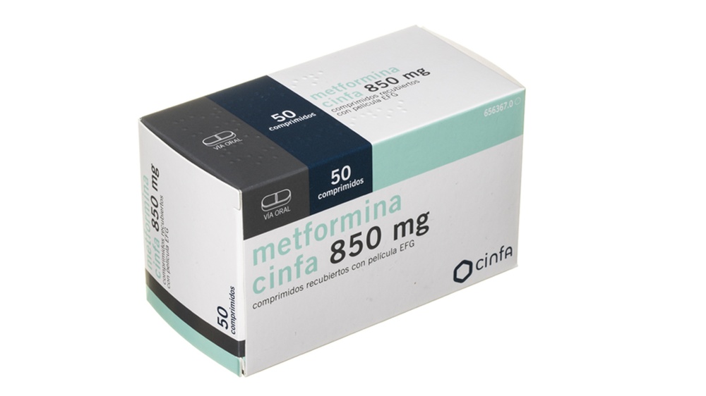 METFORMINA CINFA 850 mg COMPRIMIDOS REVESTIDOS POR PELÍCULA