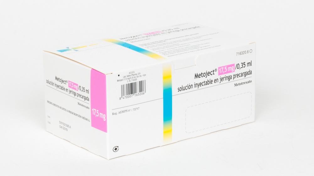 METOJECT 17,5 mg / 0,35 ml SOLUÇÃO INJETÁVEL EM SERINGA PREENCHIDA
