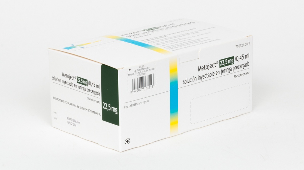 METOJECT 22,5 mg / 0,45 ml SOLUÇÃO INJETÁVEL EM SERINGA PREENCHIDA