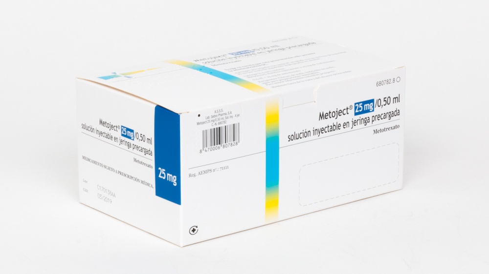 METOJECT 25 mg/ 0,50 ml SOLUÇÃO INJETÁVEL EM SERINGA PREENCHIDA