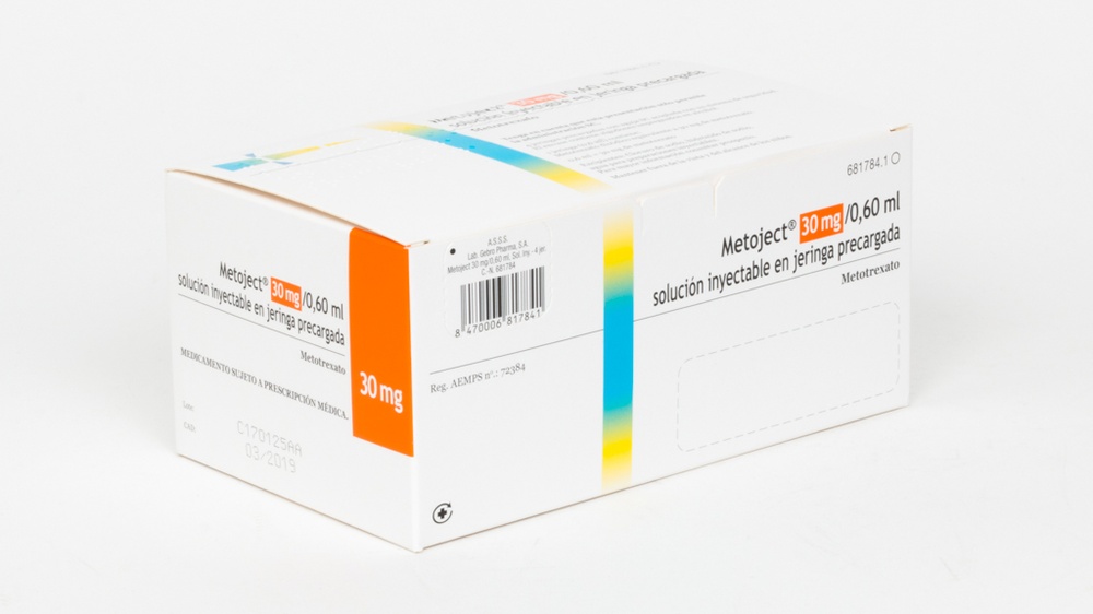 METOJECT 30 mg/0,60 ml SOLUÇÃO INJETÁVEL EM SERINGA PREENCHIDA