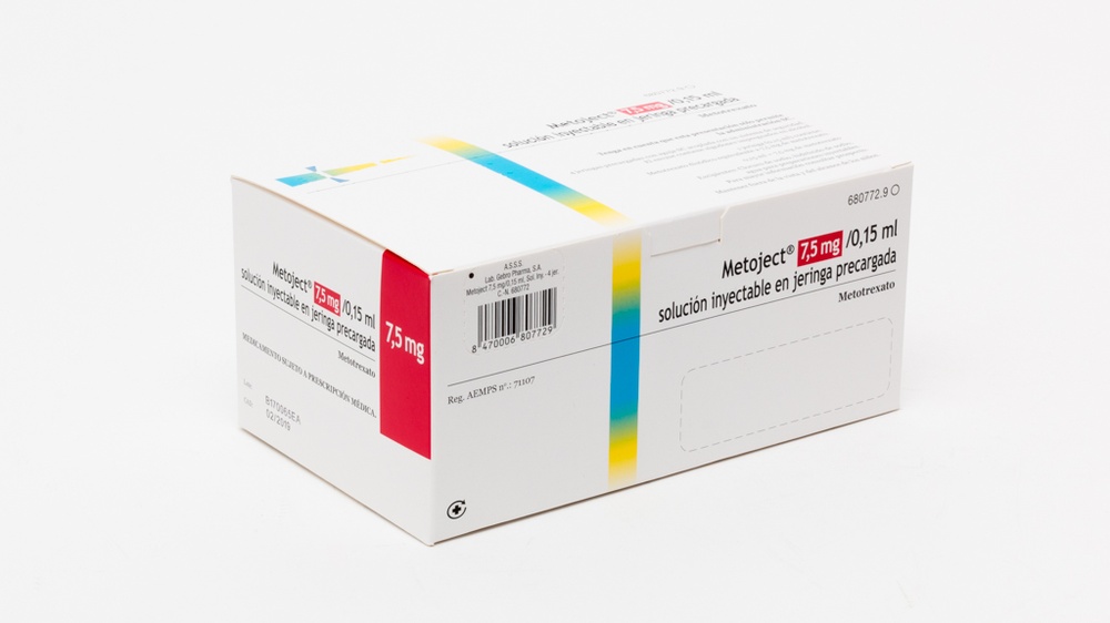 METOJECT 7,5 mg/0,15 ml SOLUÇÃO INJETÁVEL EM SERINGA PREENCHIDA
