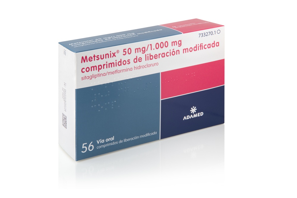METSUNIX 50 MG/1.000 MG COMPRIMIDOS DE LIBERTAÇÃO MODIFICADA