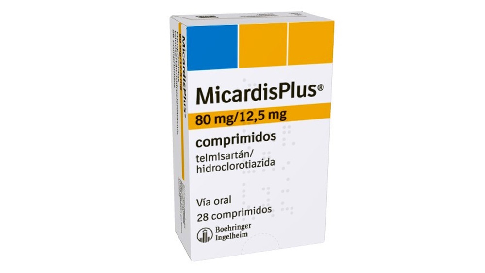 MICARDISPLUS 80 mg/12,5 mg COMPRIMIDOS