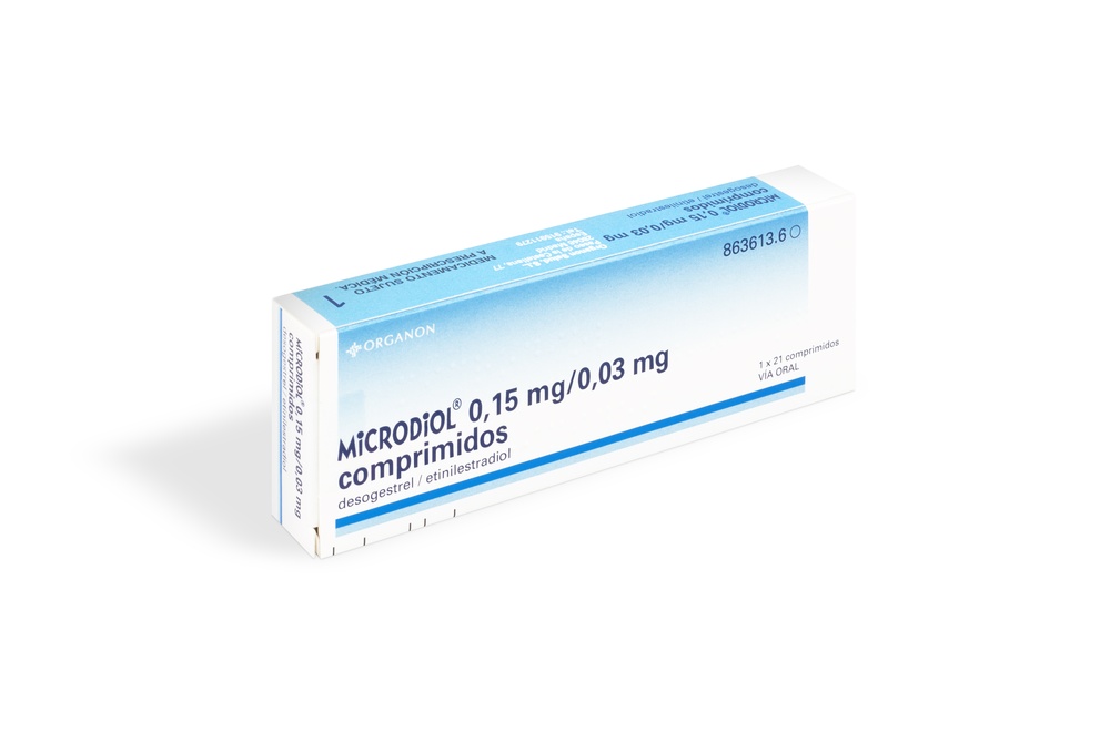 MICRODIOL 0,15mg/0,03mg COMPRIMIDOS