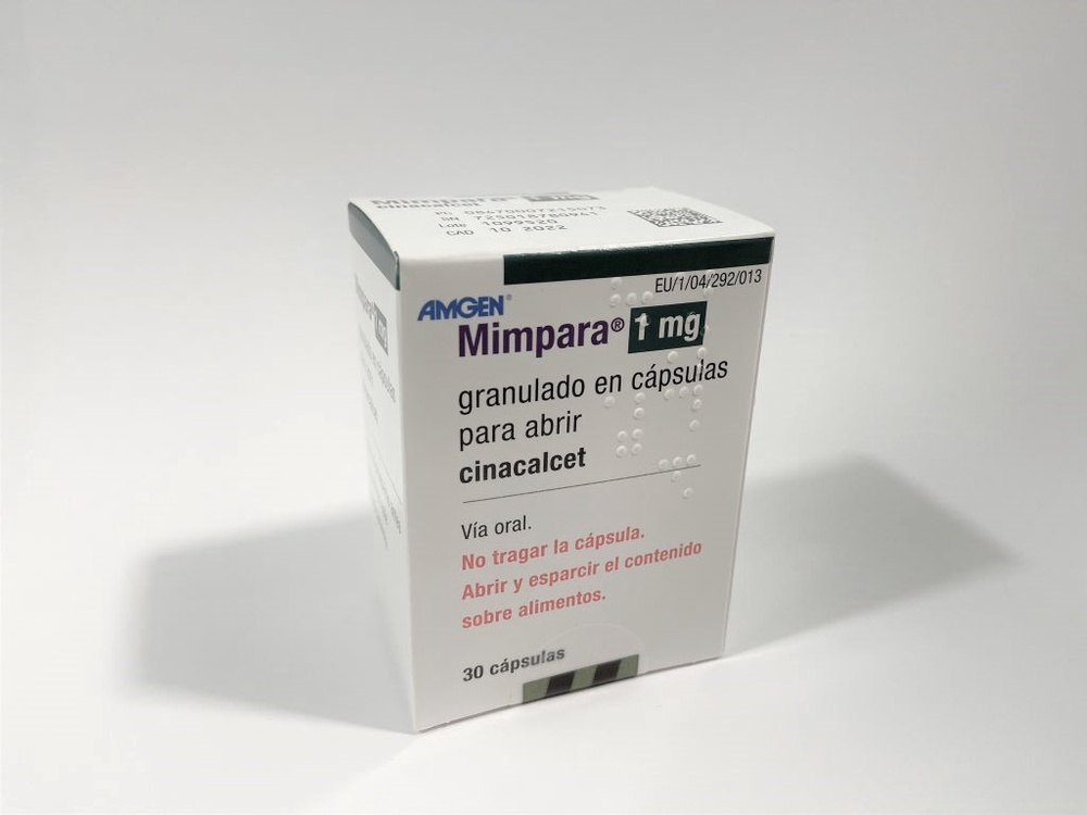 MIMPARA 1 mg GRÂNULOS PARA CÁPSULAS