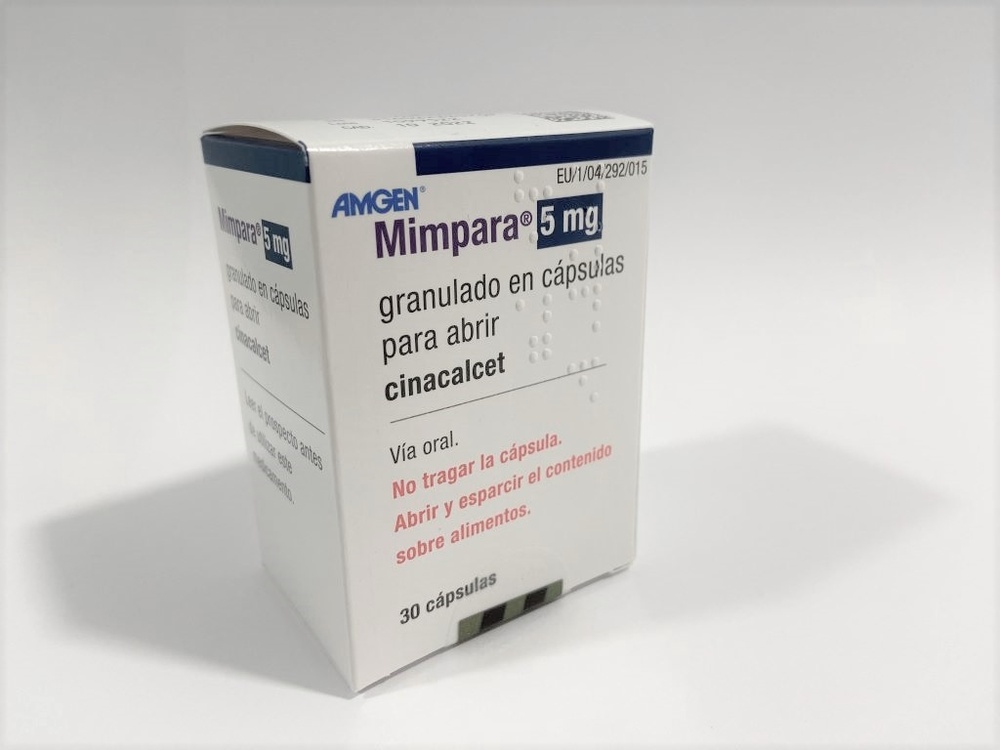 MIMPARA 5 mg GRÂNULOS EM CÁPSULAS PARA ABRIR