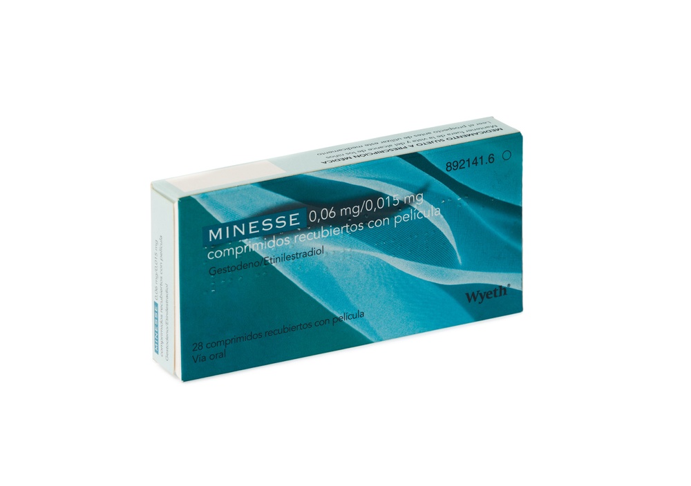 MINESSE 0,06 mg/0,015 mg COMPRIMIDOS REVESTIDOS POR PELÍCULA