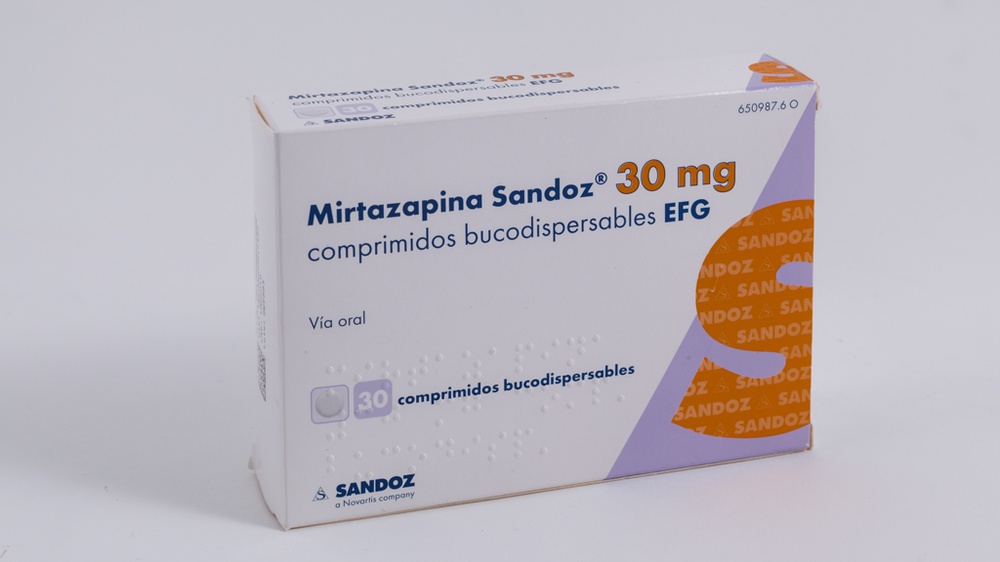 MIRTAZAPINA SANDOZ 30 mg COMPRIMIDOS ORODISPERSÍVEIS