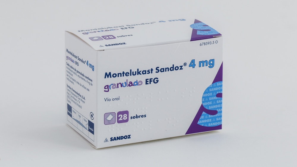 MONTELUKAST SANDOZ 4 mg GRANULADO