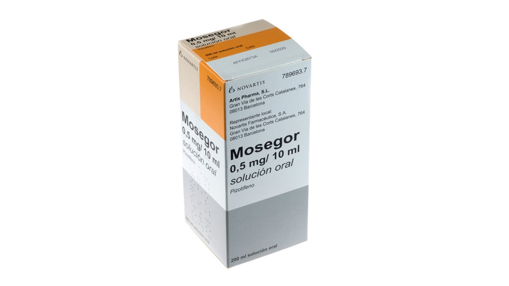 MOSEGOR 0,5 mg/10 ml SOLUÇÃO ORAL