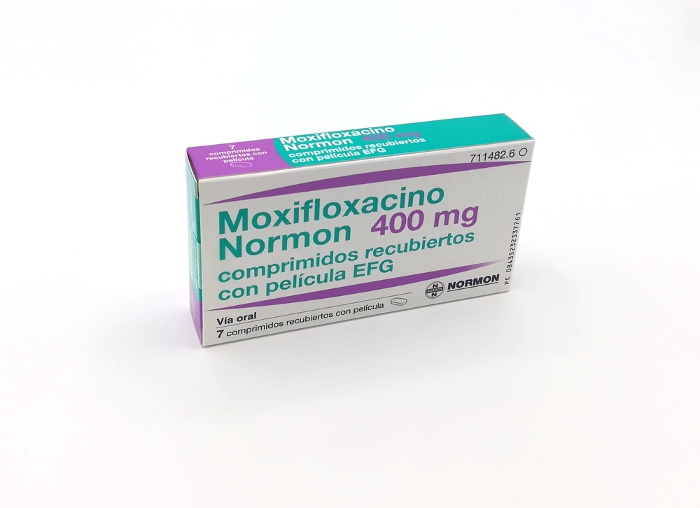 MOXIFLOXACINA NORMON 400 mg COMPRIMIDOS REVESTIDOS POR PELÍCULA