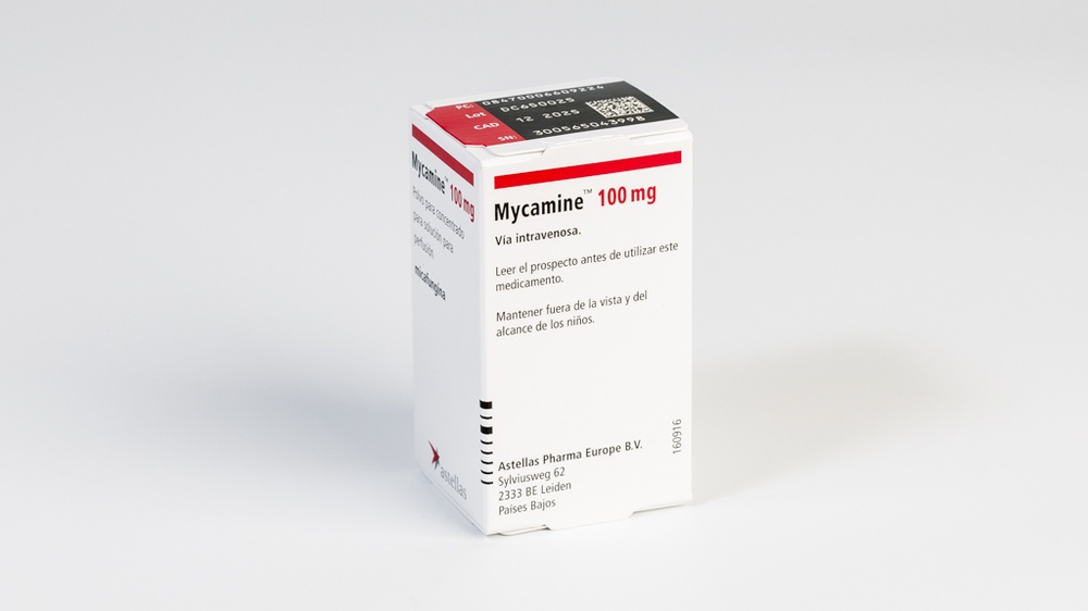 MYCAMINE 100 mg PÓ PARA SOLUÇÃO PARA PERFUSÃO