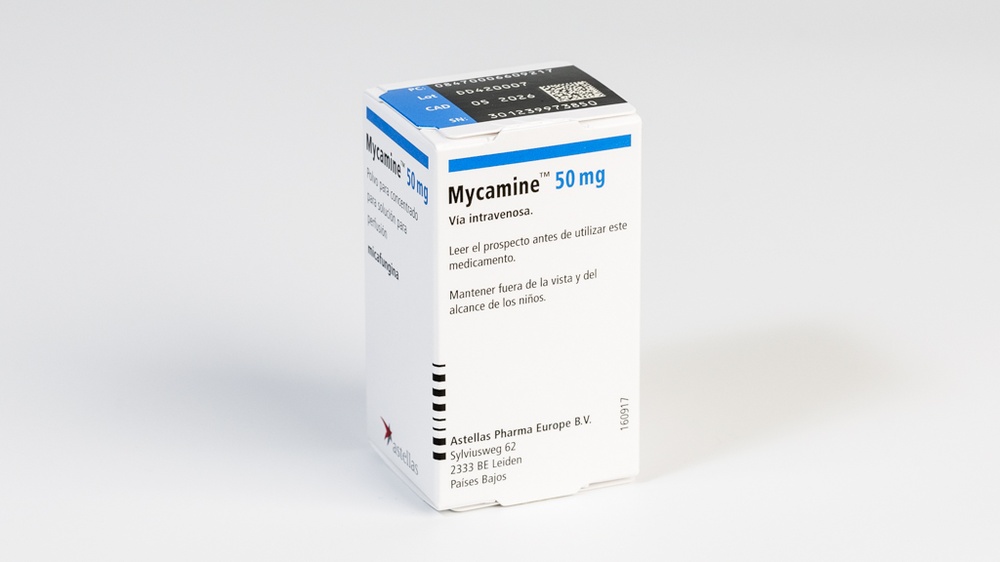 MYCAMINE 50 mg PÓ PARA SOLUÇÃO PARA PERFUSÃO
