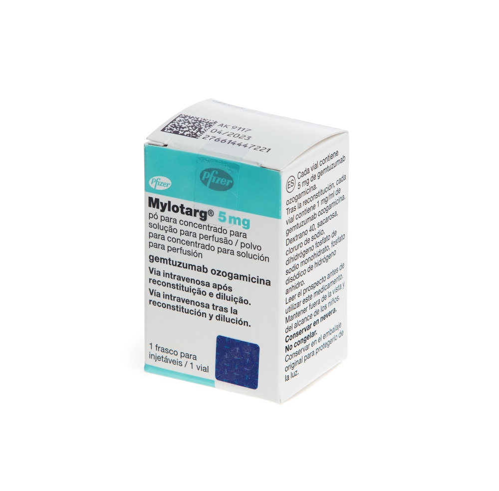 MYLOTARG 5 mg PÓ PARA CONCENTRADO PARA SOLUÇÃO PARA PERFUSÃO
