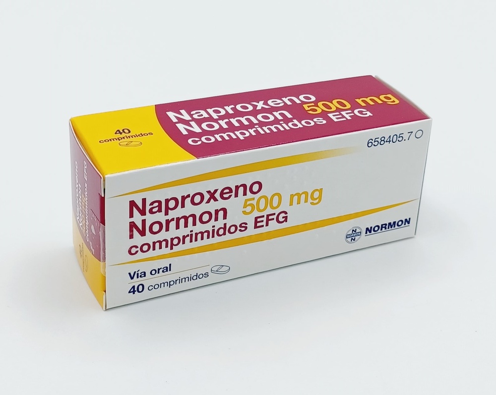 NAPROXENO NORMON 500 mg COMPRIMIDOS